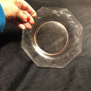 Vintage pink plates 10